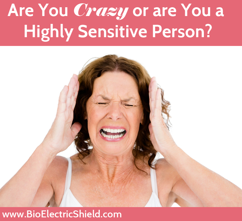 HSP Woman going just a little crazy they are a Highly Sensitive Person are you a highly sensitive person