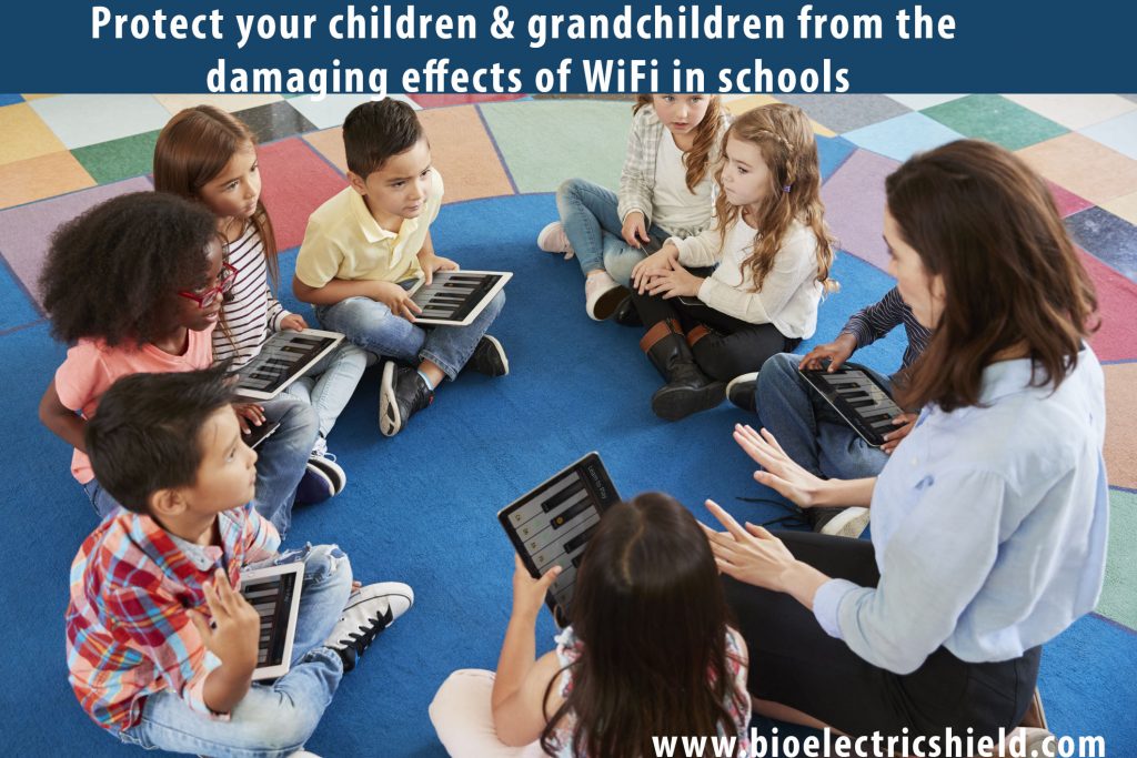 Protect children from effects of wifi in schools